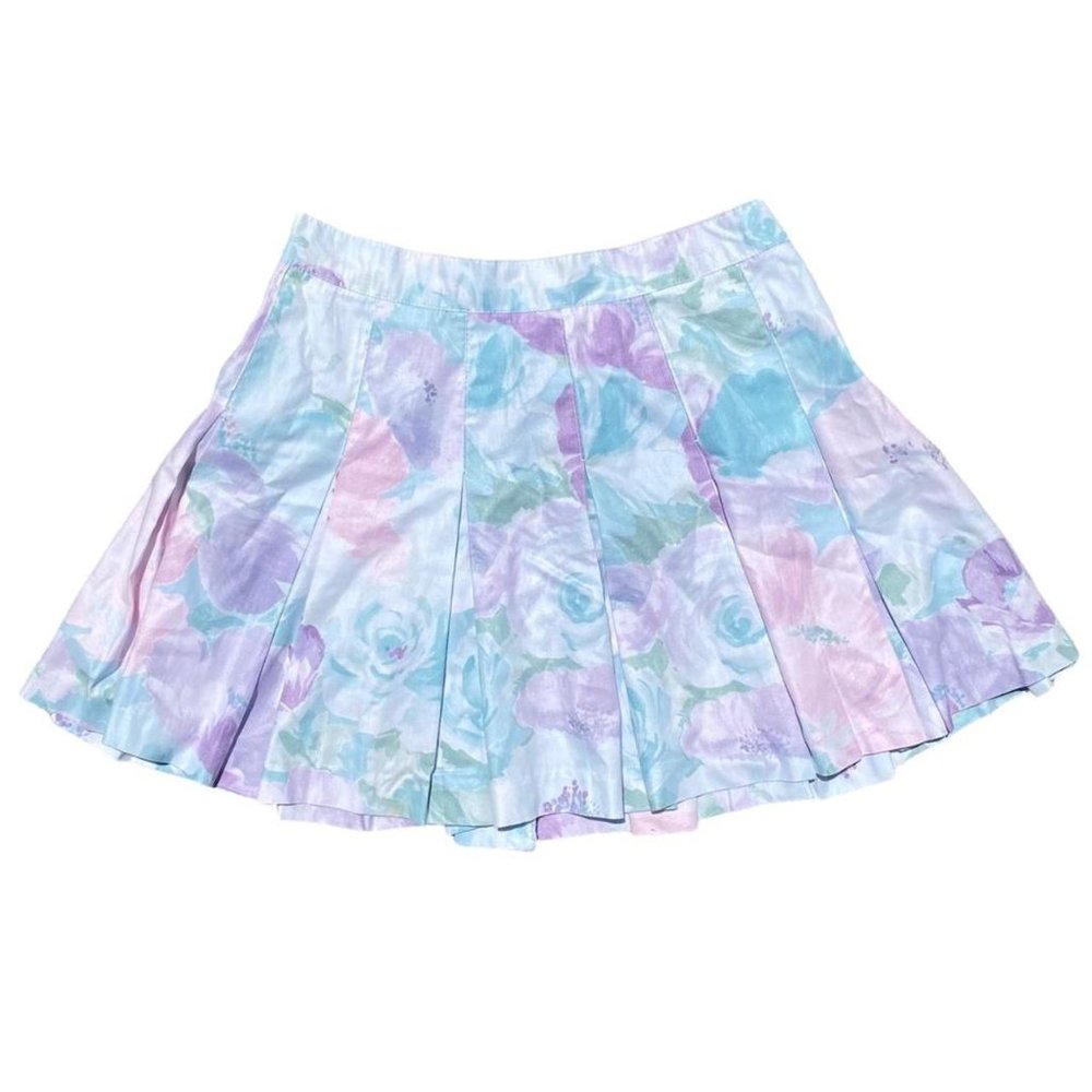 Vintage early 90s pleated mini skirt